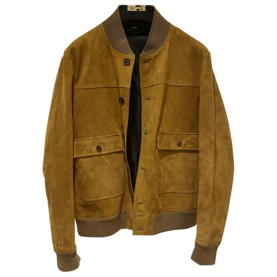 Pre-owned Jil Sander Jacket In Camel