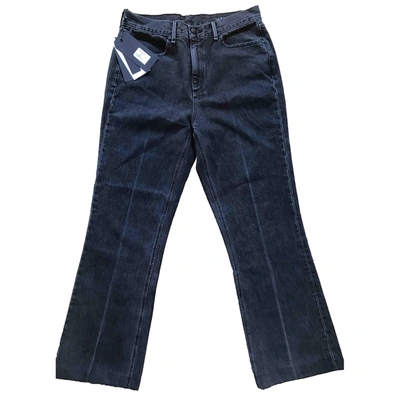 Pre-owned Rag & Bone Black Cotton - Elasthane Jeans