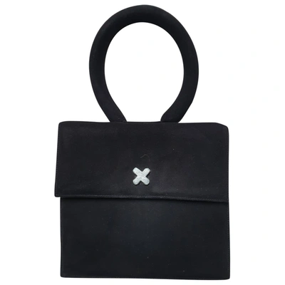 Pre-owned Robert Clergerie Handbag In Black