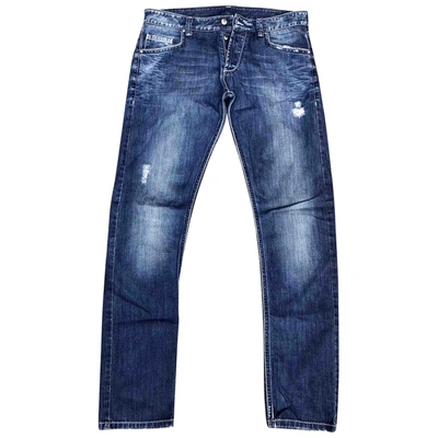 Pre-owned Ermanno Scervino Slim Jean In Blue