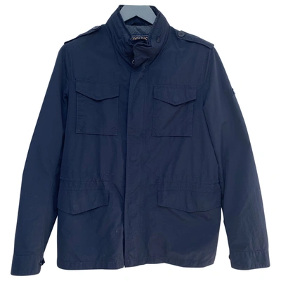 Pre-owned Woolrich Jacket In Blue