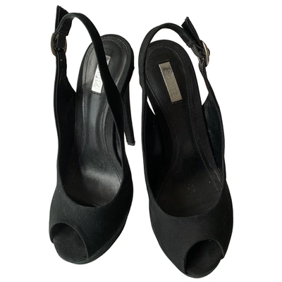 Pre-owned Schutz Sandals In Black