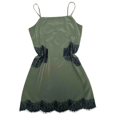Pre-owned Gaelle Paris Dress In Green