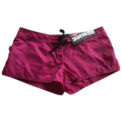 Pre-owned Blauer Pink Polyester Shorts