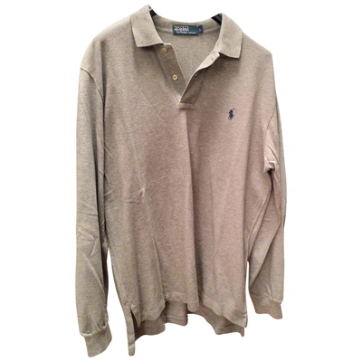 Pre-owned Polo Ralph Lauren Polo Shirt In Grey