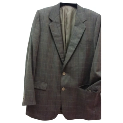Pre-owned Missoni Wool Waistcoat In Anthracite