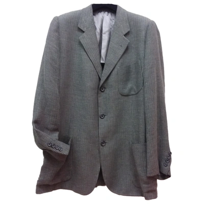 Pre-owned Trussardi Vest In Grey