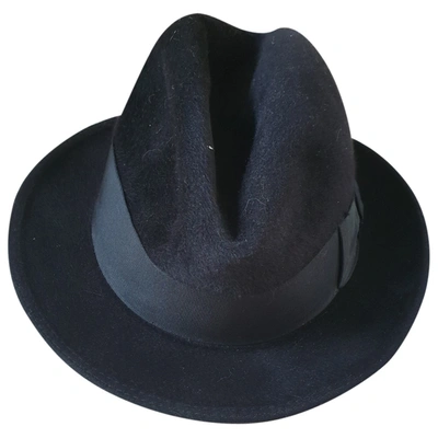 Pre-owned Borsalino Black Hat