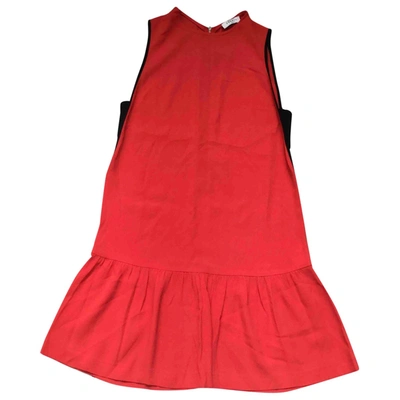 Pre-owned Sandro Mid-length Dress In Red