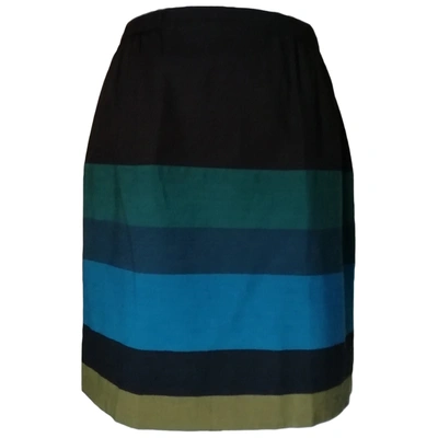 Pre-owned Hoss Intropia Mini Skirt In Multicolour