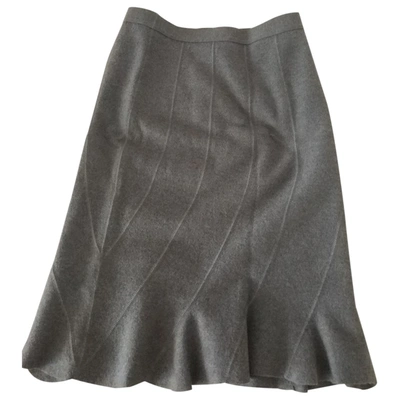 Pre-owned Marc Cain Mid-length Skirt In Grey