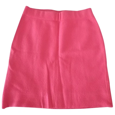 Pre-owned Marc Cain Mini Skirt In Pink