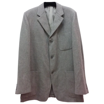 Pre-owned Ermenegildo Zegna Cashmere Waistcoat In Grey