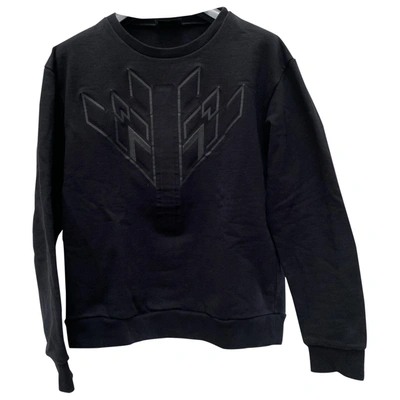 Pre-owned Les Hommes Sweatshirt In Black