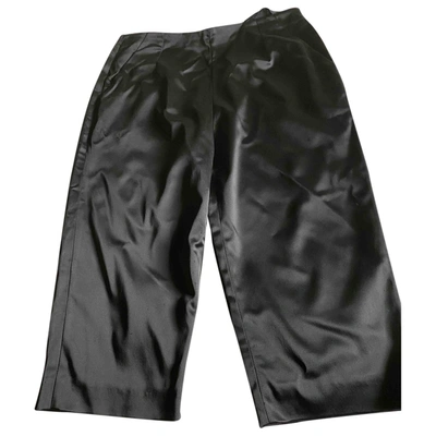 Pre-owned Paule Ka Short Pants In Black