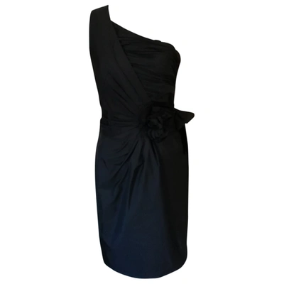 Pre-owned Hoss Intropia Mini Dress In Black
