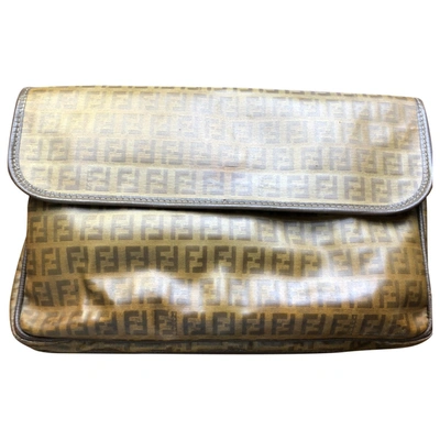 Pre-owned Fendi Cloth Clutch Bag In Other