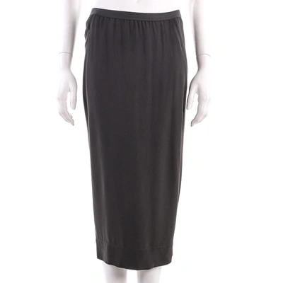 Pre-owned Rick Owens Mid-length Skirt In Grey