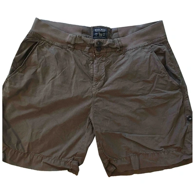 Pre-owned Woolrich Brown Cotton Shorts