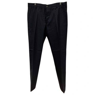 Pre-owned Vivienne Westwood Trousers In Black