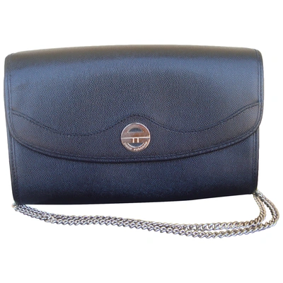 Pre-owned Paco Rabanne Leather Handbag In Black