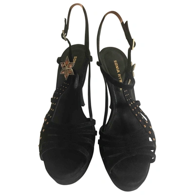 Pre-owned Sonia Rykiel Sandals In Black