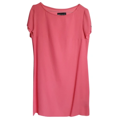 Pre-owned Zadig & Voltaire Mini Dress In Pink
