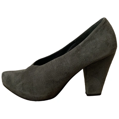 Pre-owned Surface To Air Heels In Grey