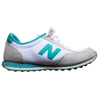 Pre-owned New Balance Cloth Trainers In White