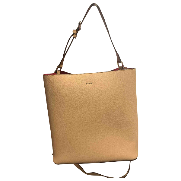 dkny beige bag