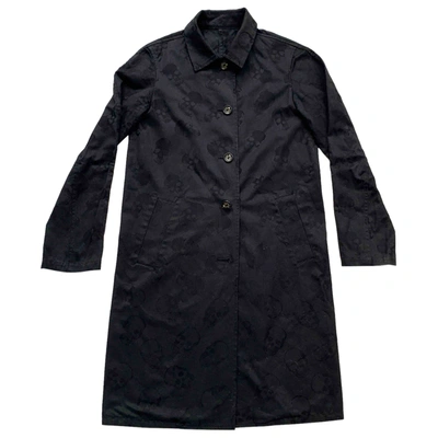 Pre-owned Lucien Pellat-finet Coat In Black