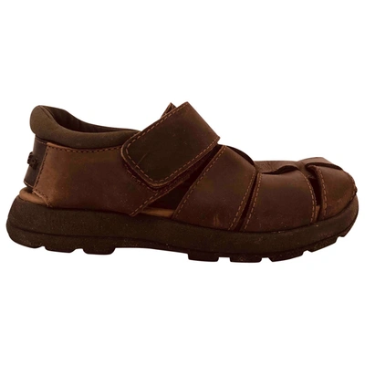 Pre-owned Camper Leather Sandals In Brown