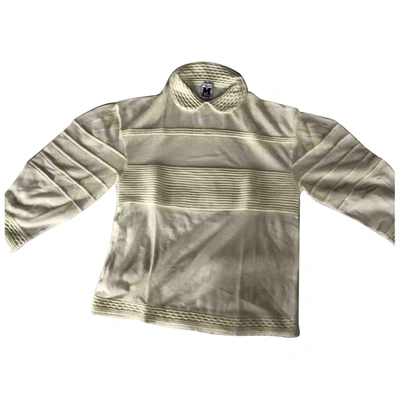 Pre-owned Missoni Wool Blouse In Beige