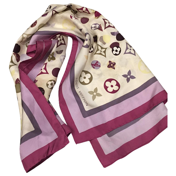 Pre-owned Louis Vuitton Multicolour Silk Silk Handkerchief | ModeSens