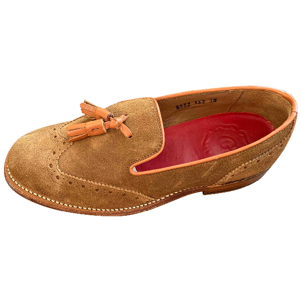 camel pointed toe flats
