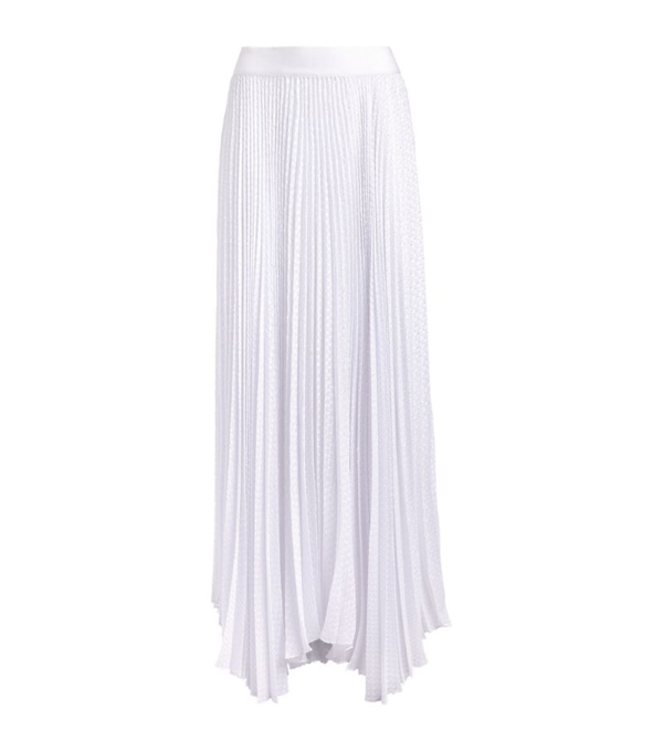 jacquard maxi skirt
