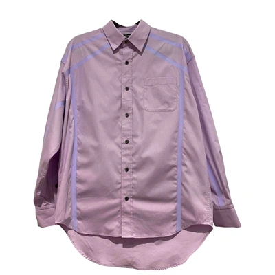 Pre-owned Christian Dada Shirt In Purple