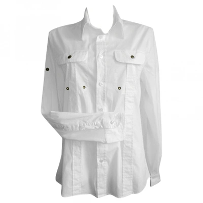 Pre-owned Moschino Shirt In White