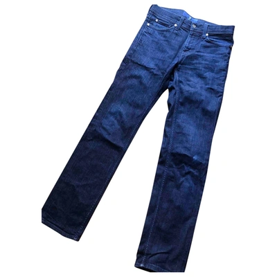 Pre-owned Bogner Straight Jeans In Blue