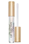 Too Faced Lip Injection Extreme Doll-size Plumping Lip Gloss 2.8g In Original Clear