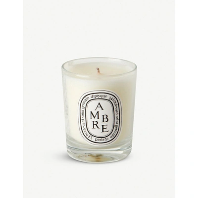 Diptyque Ambre Mini Scented Candle In Na