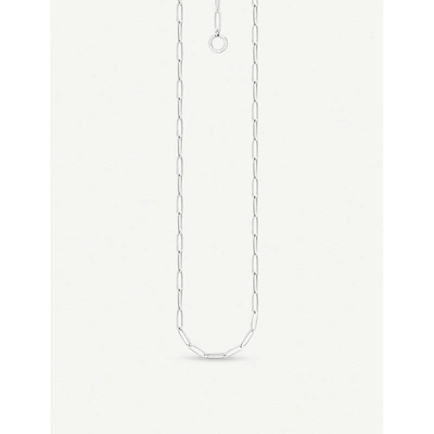 Thomas Sabo Paper Clip Chain Sterling Silver Charm Necklace