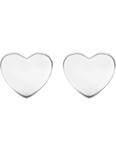 Thomas Sabo Glam & Soul Sterling Silver Heart Disc Ear Studs
