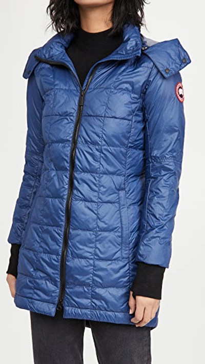 Canada Goose Ellison Slim-fit Shell-down Jacket In Tempest Blue