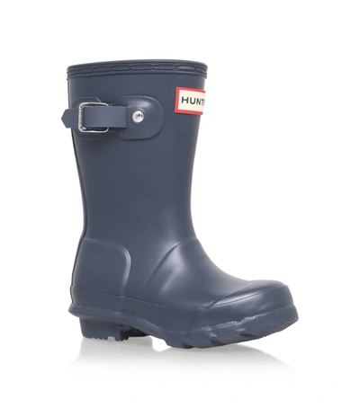 Hunter Kids' Original Wellington Boots In Navy