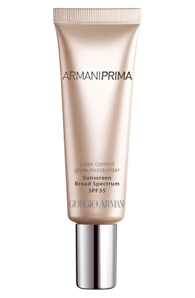 Giorgio Armani Prima Color Control Glow Moisturizer Spf 35 In 02 Light