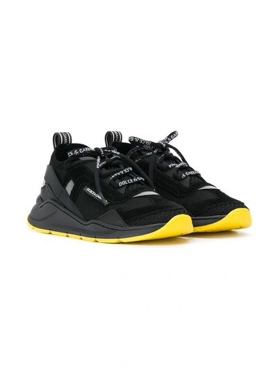 Dolce Gabbana Kids Daymaster Low top Sneakers In Black ModeSens