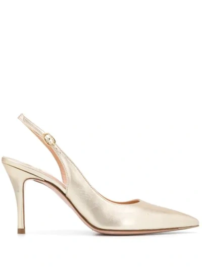 Roberto Festa Mentha Pumps In Gold