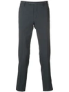 Pt01 Elasticated Waistband Trousers In Grey