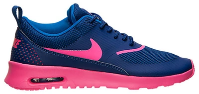 Pre-owned Nike Air Max Thea Deep Royal Blue Hyper Pink (women's) In Deep Royal Blue/hyper Cobalt-hyper Pink
